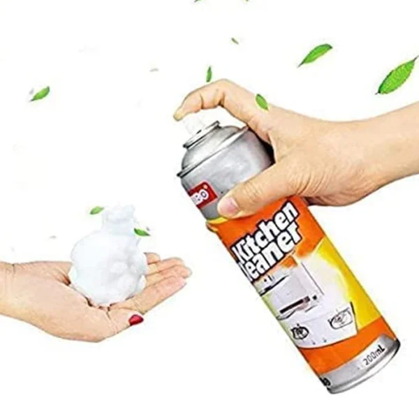 Multipurpose Bubble Foam Cleaner Kitchen Cleaner Spray Oil & Grease Stain Remover Foam