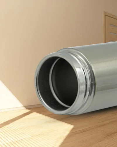 Vacuum Insulated Stainless Steel Flask (1 Pc) – Leak Proof, BPA Free, Hot & Cold
