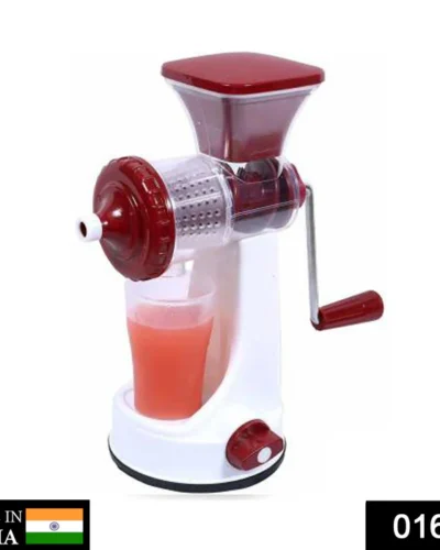 Manual Fruit Vegetable Juicer with Juice Cup and Waste Collector