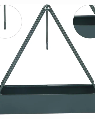 Mosquito Coil Holder Frame, Triangular Shape Iron Mosquito Incense Holder
