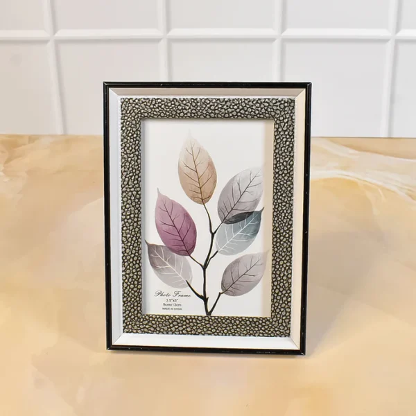 Modern Plastic Picture Frame Photo Holder (1 Pc / Mix Color & Design / 15×12 Cm) - Image 5