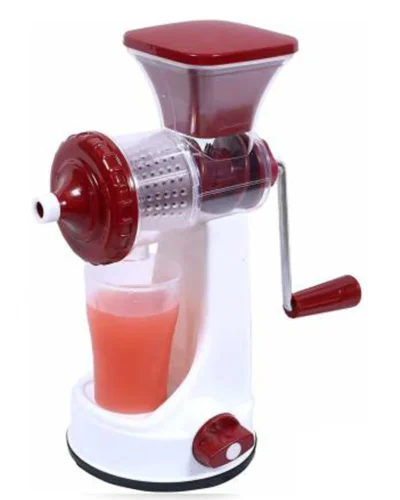 Manual Fruit Vegetable Juicer with Juice Cup and Waste Collector