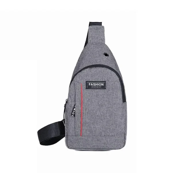 Waterproof Anti-Theft Crossbody Fanny Pack with USB Charging & Earphone Hook - Image 5