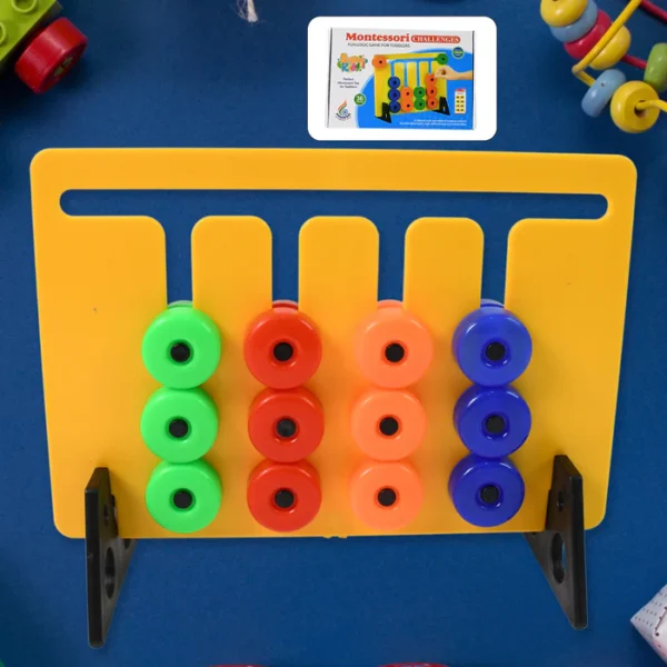 Montessori Slide Puzzles Toys for Kids (36 Challenges / 1 Set) - Image 4