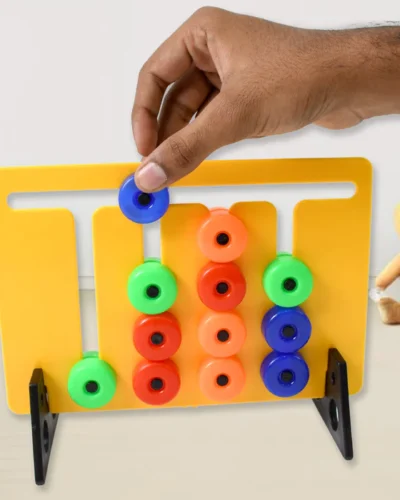 Montessori Slide Puzzles Toys for Kids (36 Challenges / 1 Set)
