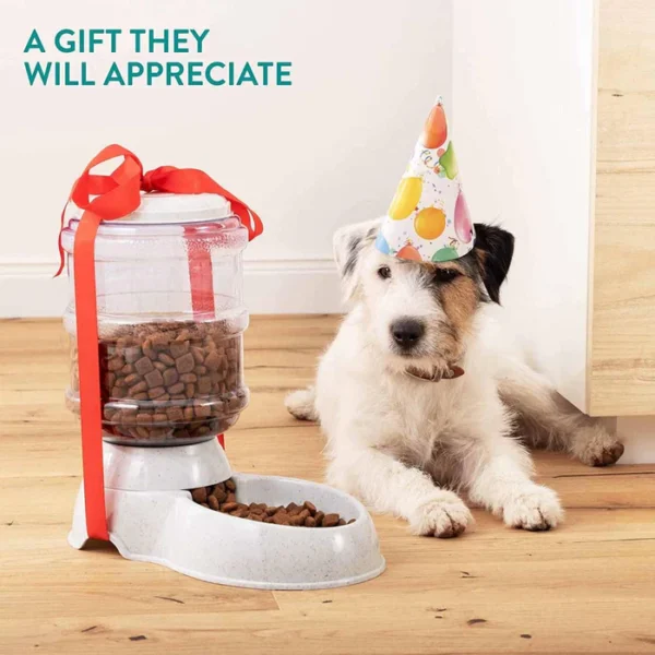 Automatic Pet Food Dispenser Self-Dispensing Pet Feeder Food Dispenser - Image 2