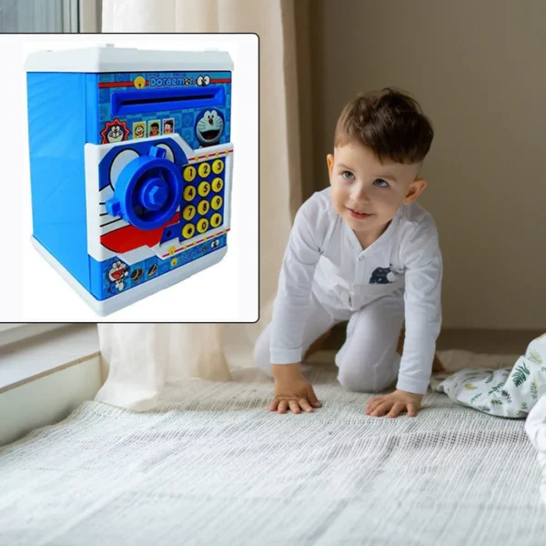 Electronic Piggy Bank ATM with Password for Kids Savings - Image 7
