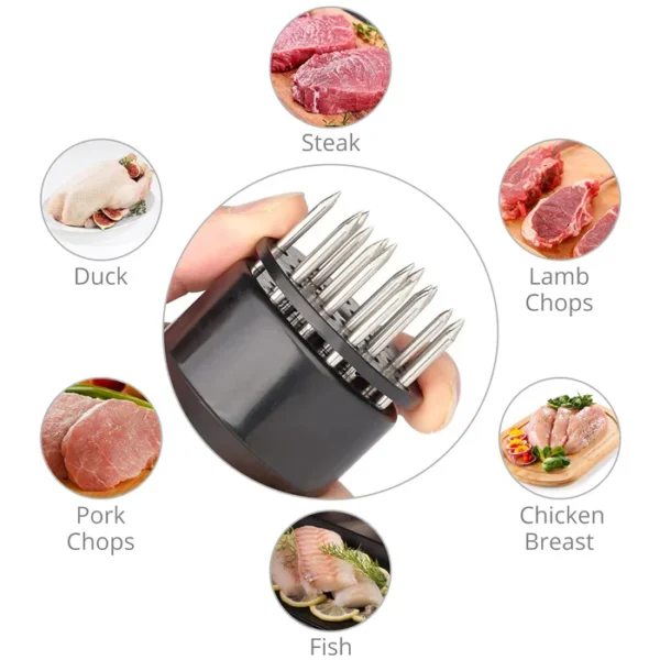 Click to expand Meat Tenderizer Tool Stainless Steel Needle (1 Pc) - Image 4