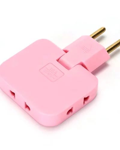 Wireless 3 in 1 Foldable Wall Plug Adapter / Socket / Converter (1 Pc)