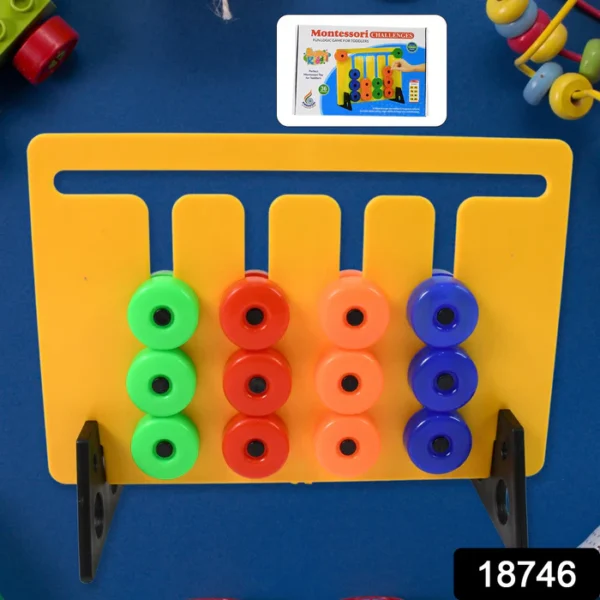 Montessori Slide Puzzles Toys for Kids (36 Challenges / 1 Set) - Image 5